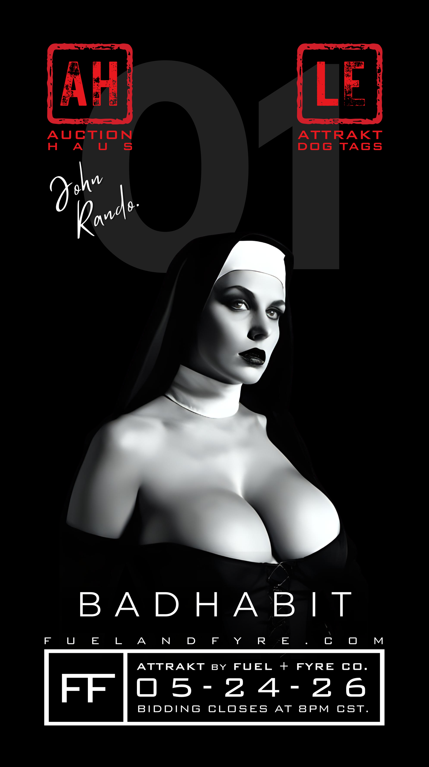 ATTRAKT LE | Magnetic Dog Tags | Bad Habit by John Rando | AH