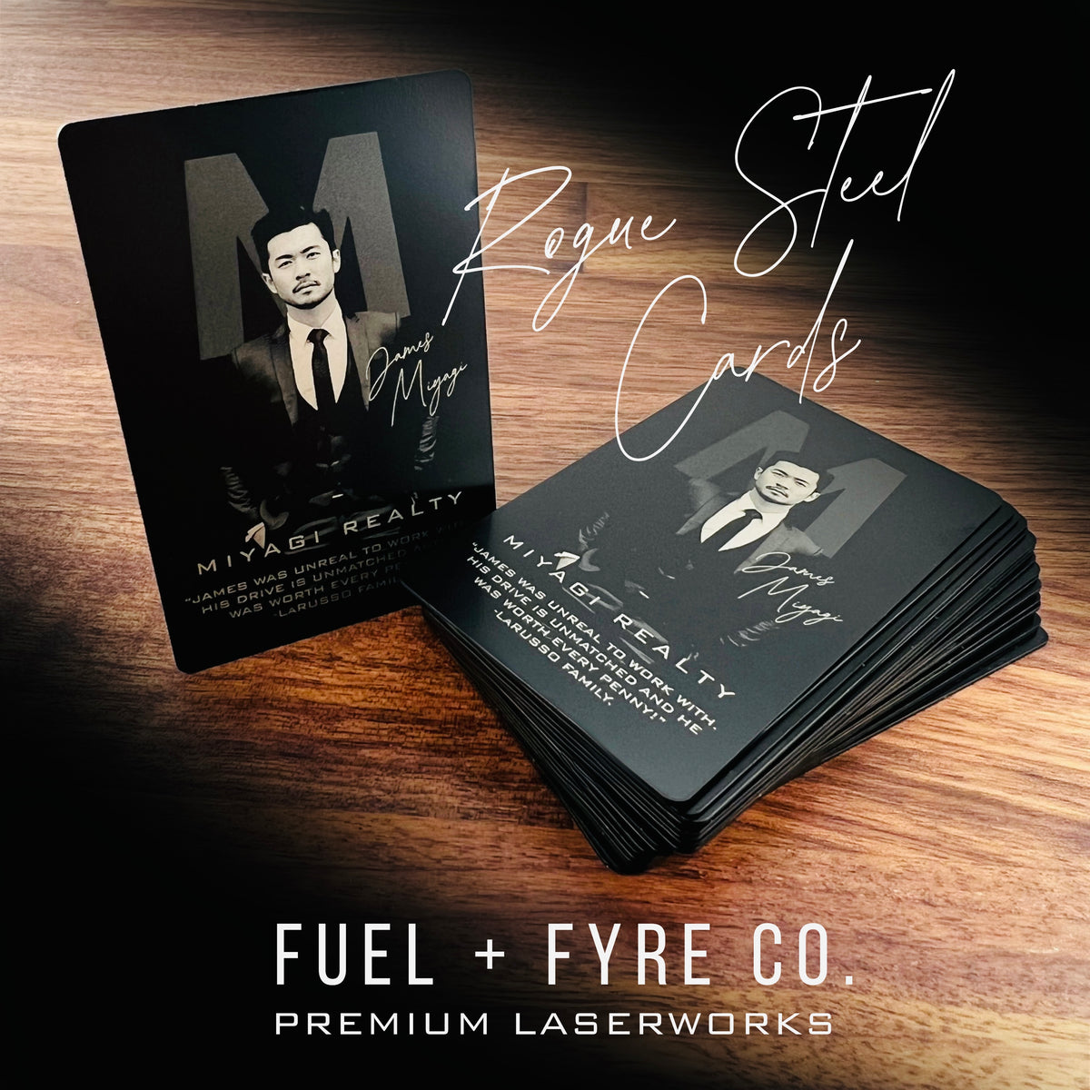 Rogue Steel Cards | 50 Executive Business Cards