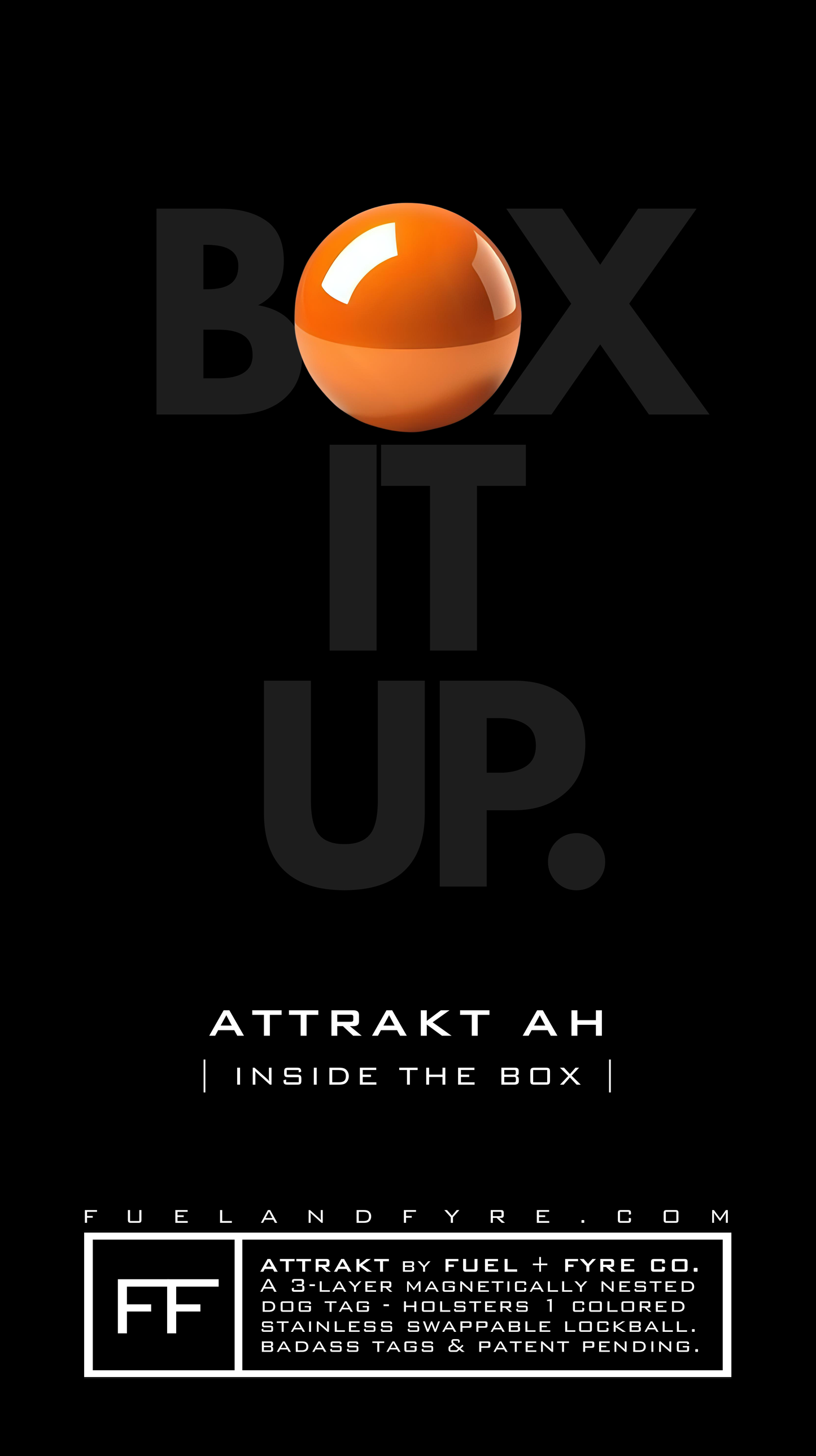 ATTRAKT LE | Magnetic Dog Tags | Buddha by John Rando | AH