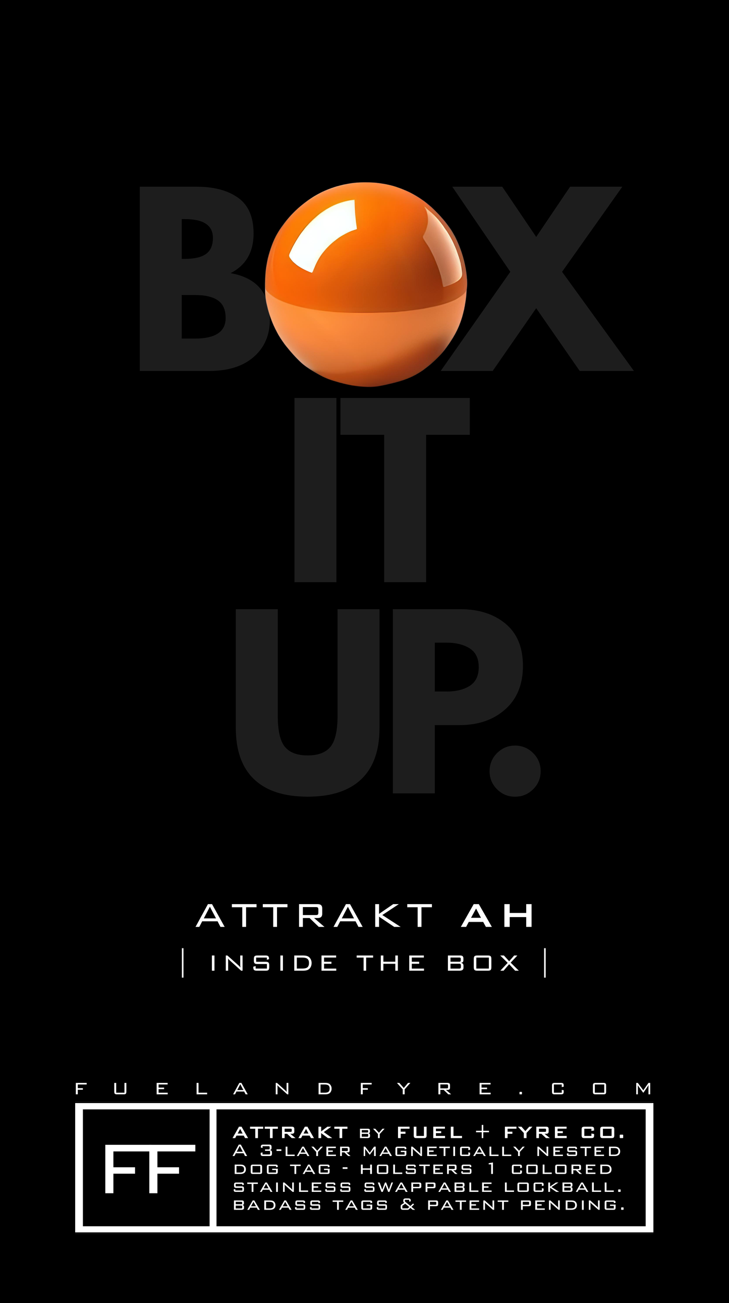 ATTRAKT LE | Magnetic Dog Tags | Jack-O by John Rando | AH