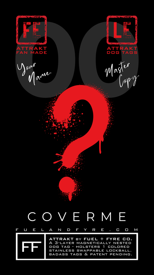 ATTRAKT FE | Magnetic Dog Tags | A1 / (Master Copy) by (Your Name)