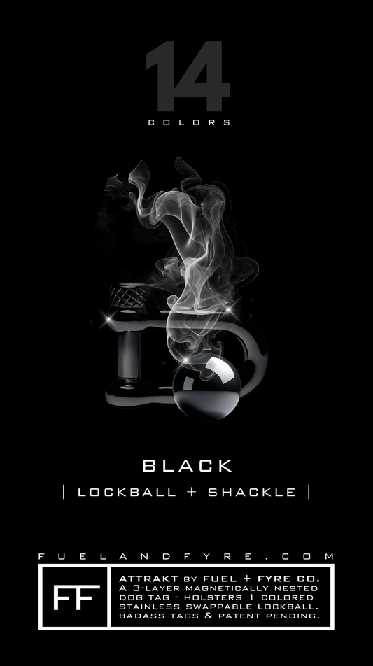 Lockball + Shackle Set // Black