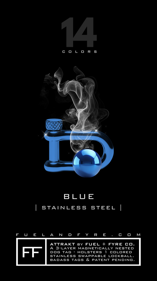 Lockball + Shackle Set // Blue