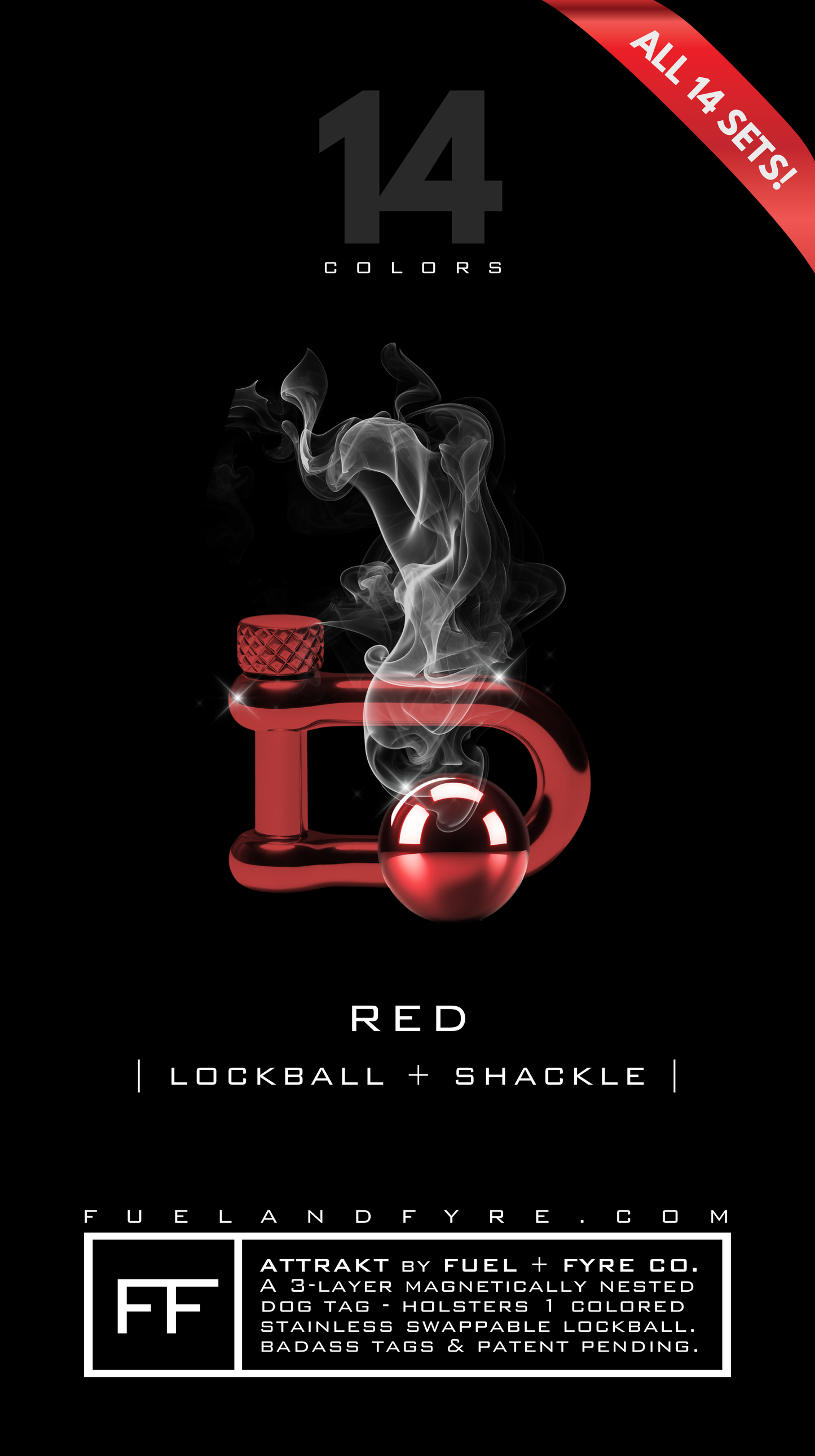 ATTRAKT LE | Magnetic Dog Tags | Bad Habit by John Rando | AH