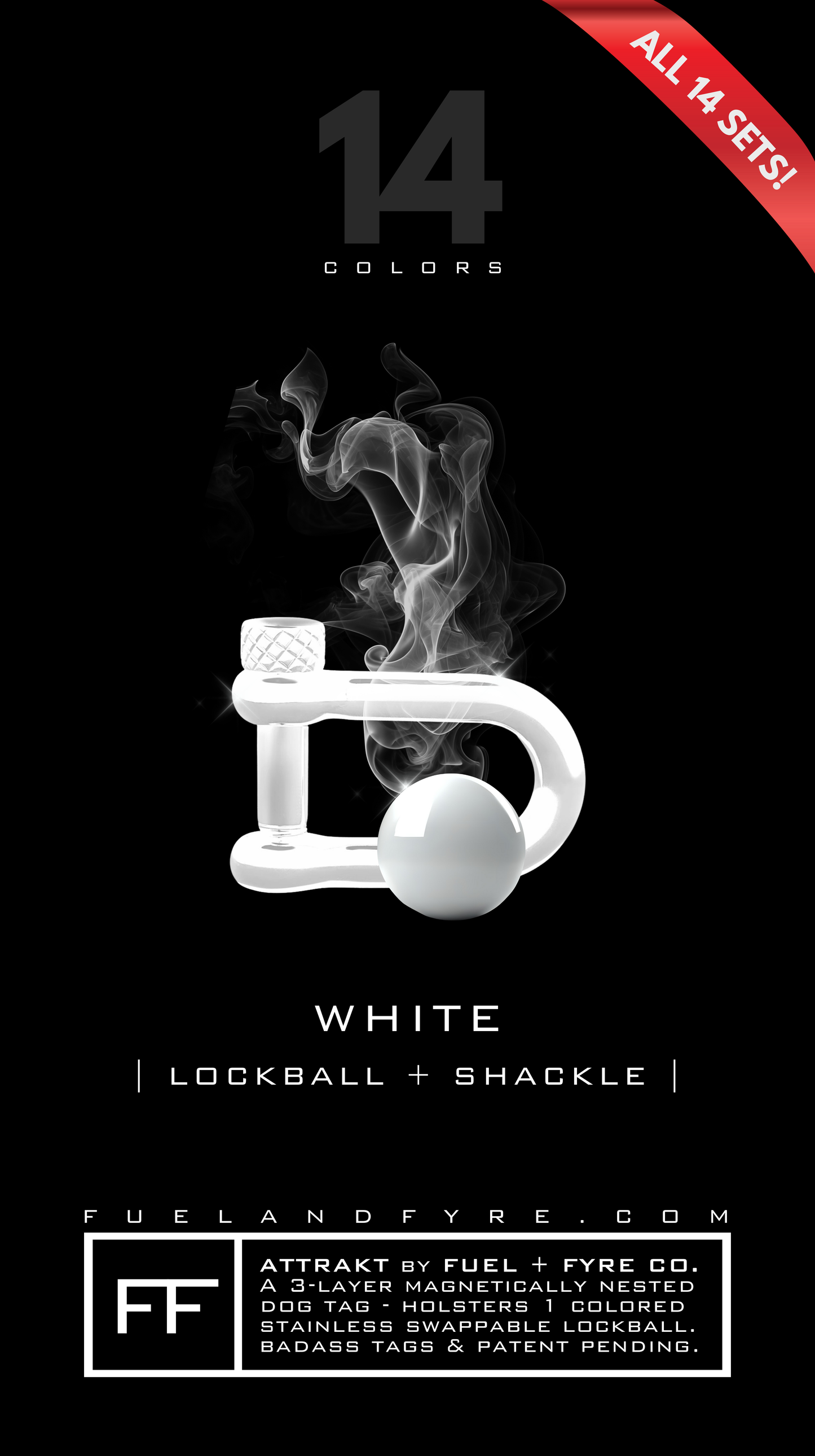 ATTRAKT LE | Magnetic Dog Tags | Bad Habit by John Rando | AH