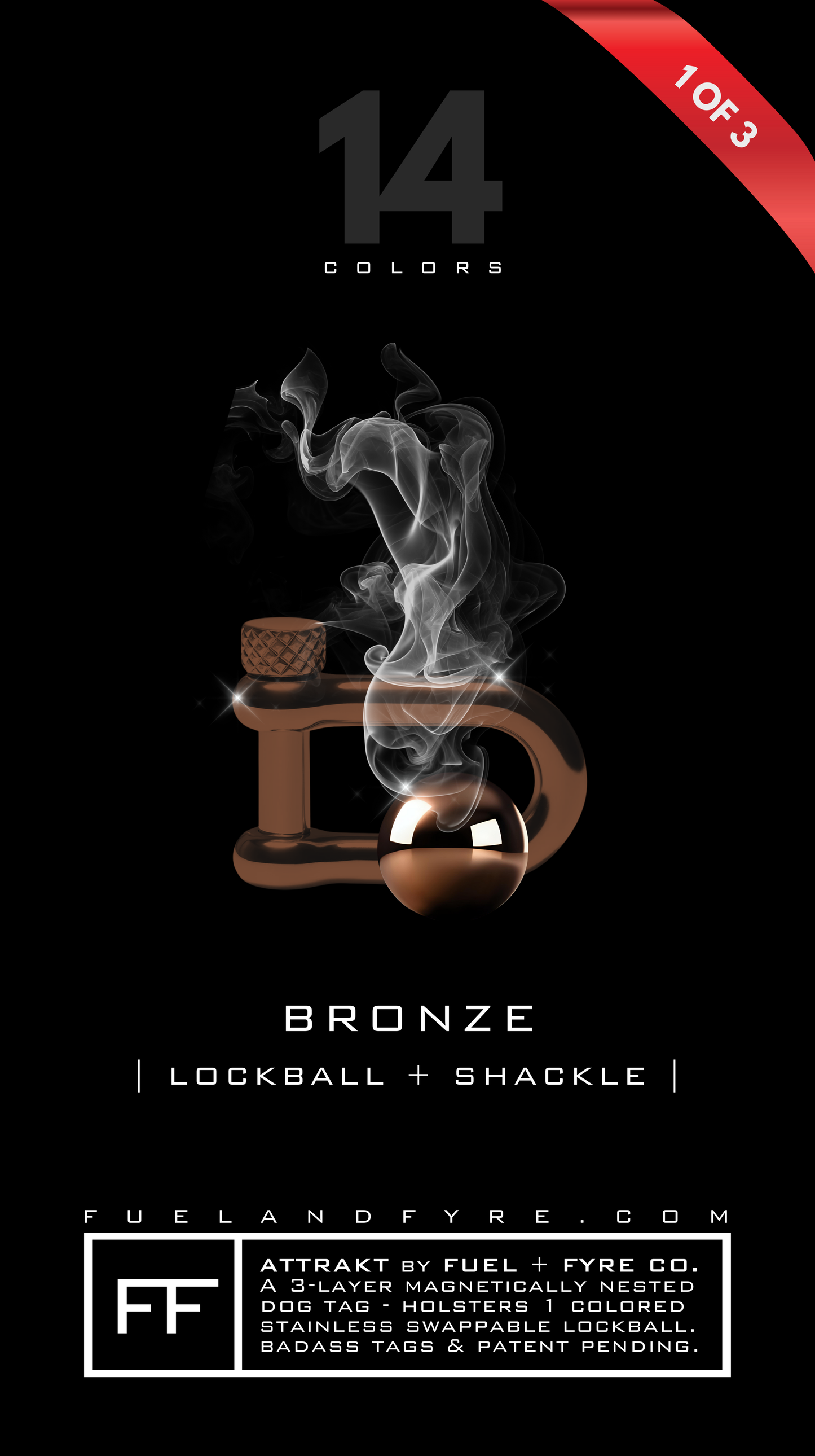 ATTRAKT FE | Magnetic Dog Tags | A1 / (Master Copy) by (Your Name)