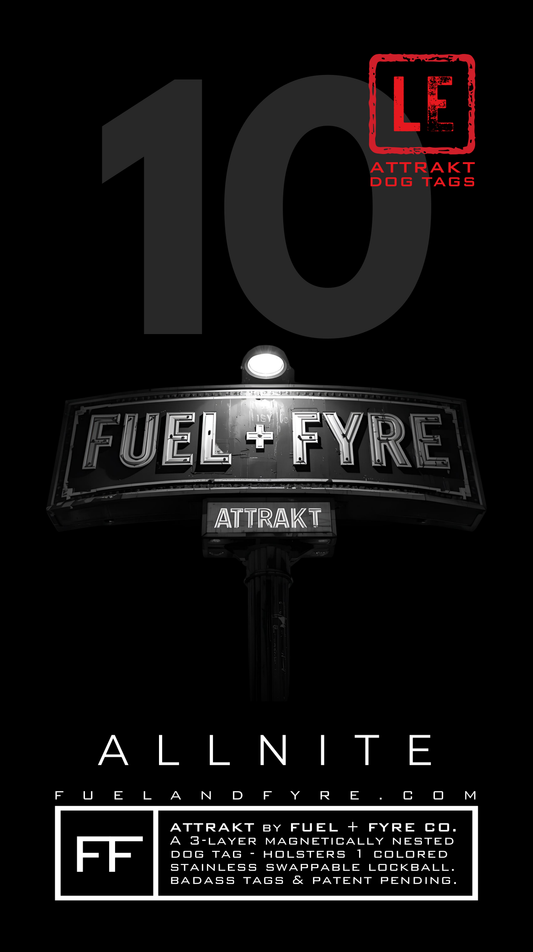 ATTRAKT LE | Magnetic Dog Tags | All-Nite