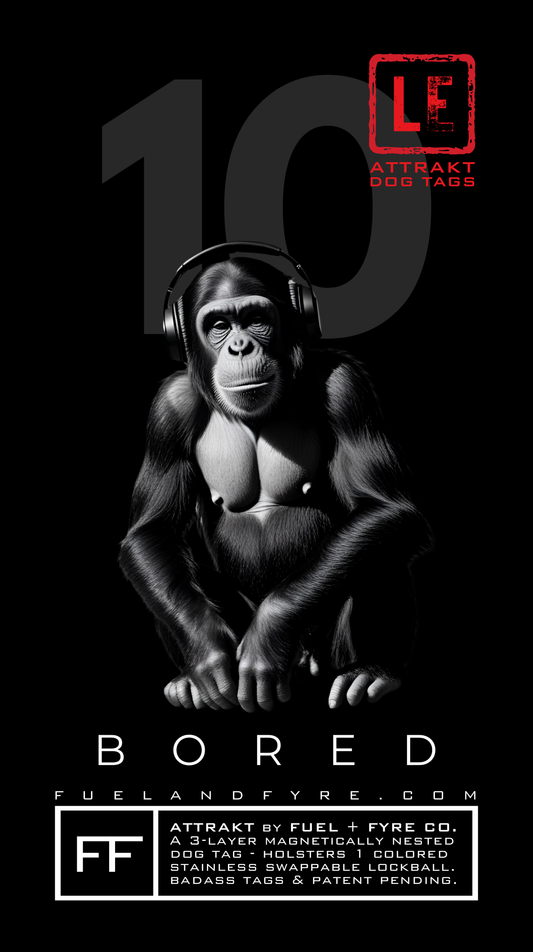 ATTRAKT LE | Magnetic Dog Tags | Bored