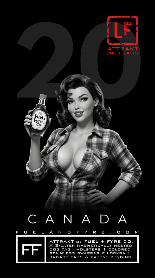ATTRAKT LE | Magnetic Dog Tags | Canada