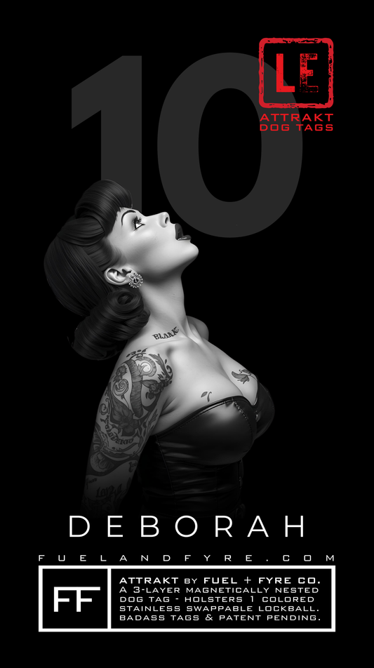 ATTRAKT LE | Magnetic Dog Tags | Deborah