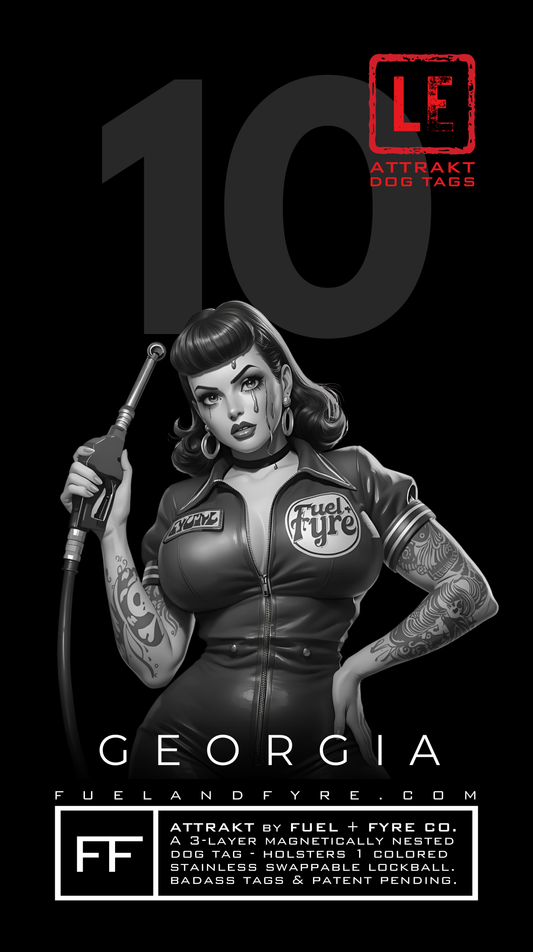 ATTRAKT LE | Magnetic Dog Tags | Georgia
