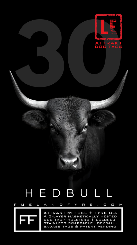 ATTRAKT LE | Magnetic Dog Tags | Hedbull