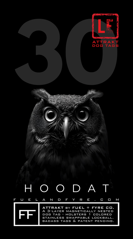 ATTRAKT LE | Magnetic Dog Tags | Hoodat
