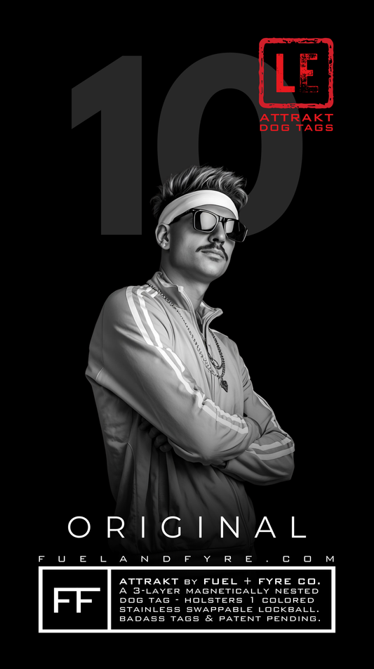ATTRAKT LE | Magnetic Dog Tags | Original