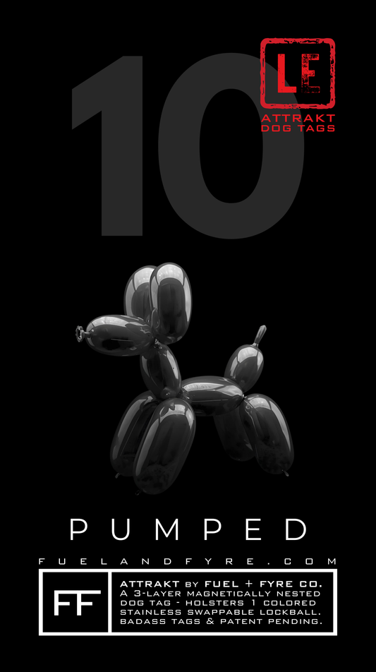 ATTRAKT LE | Magnetic Dog Tags | Pumped
