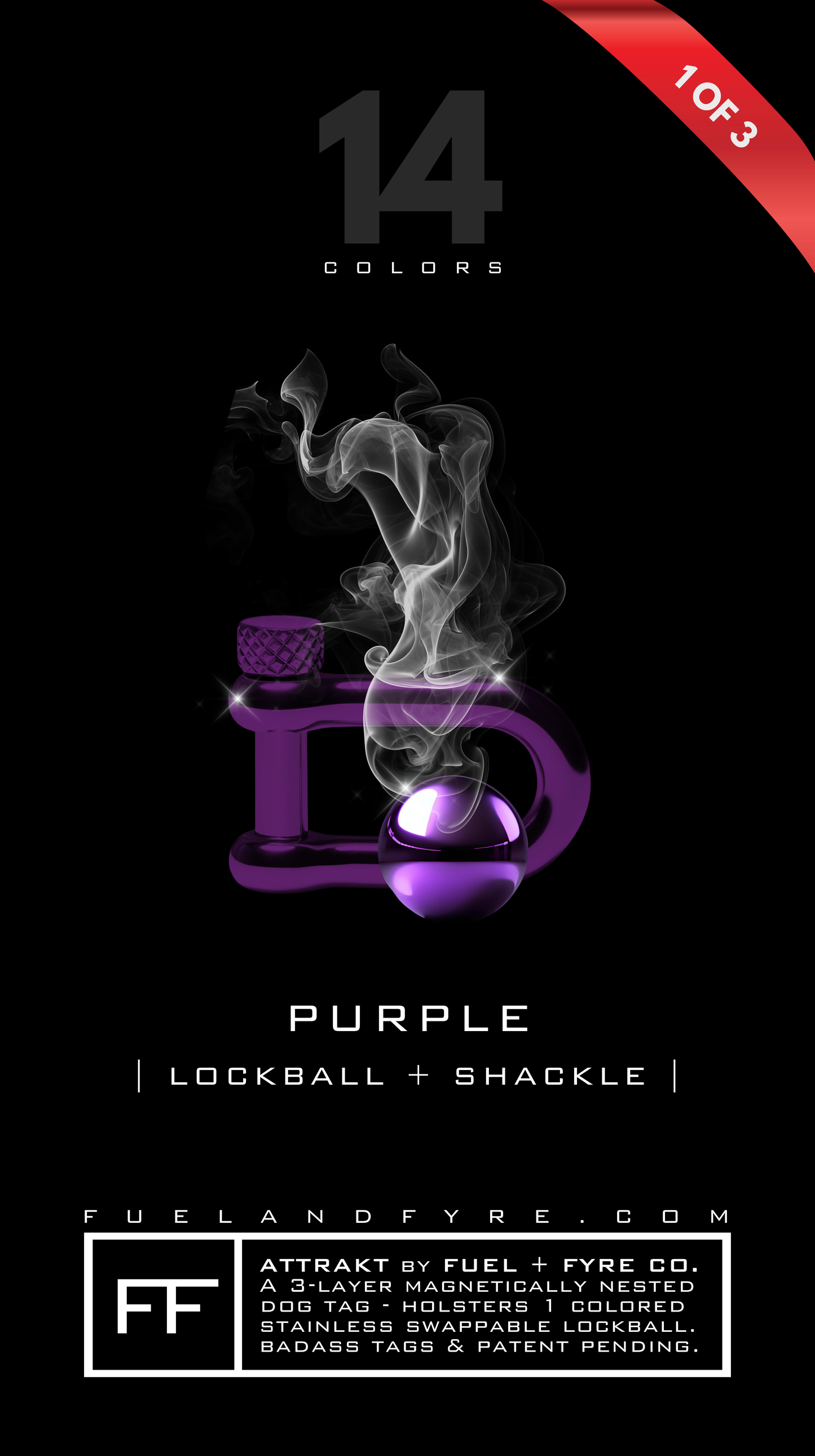 ATTRAKT LE | Magnetic Dog Tags | Asshole