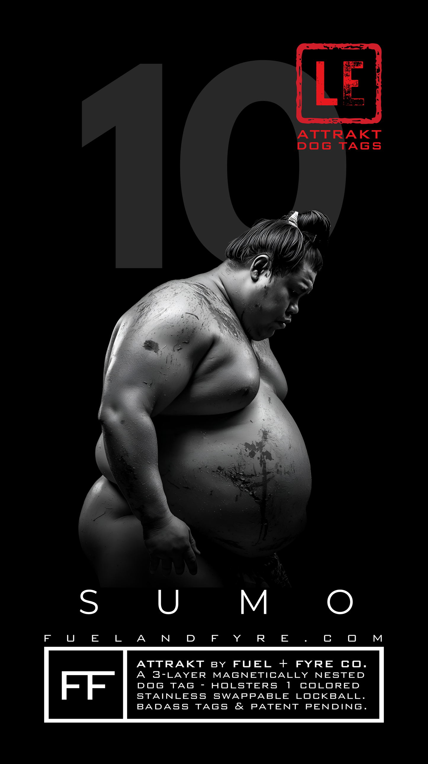 ATTRAKT LE | Magnetic Dog Tags | Sumo