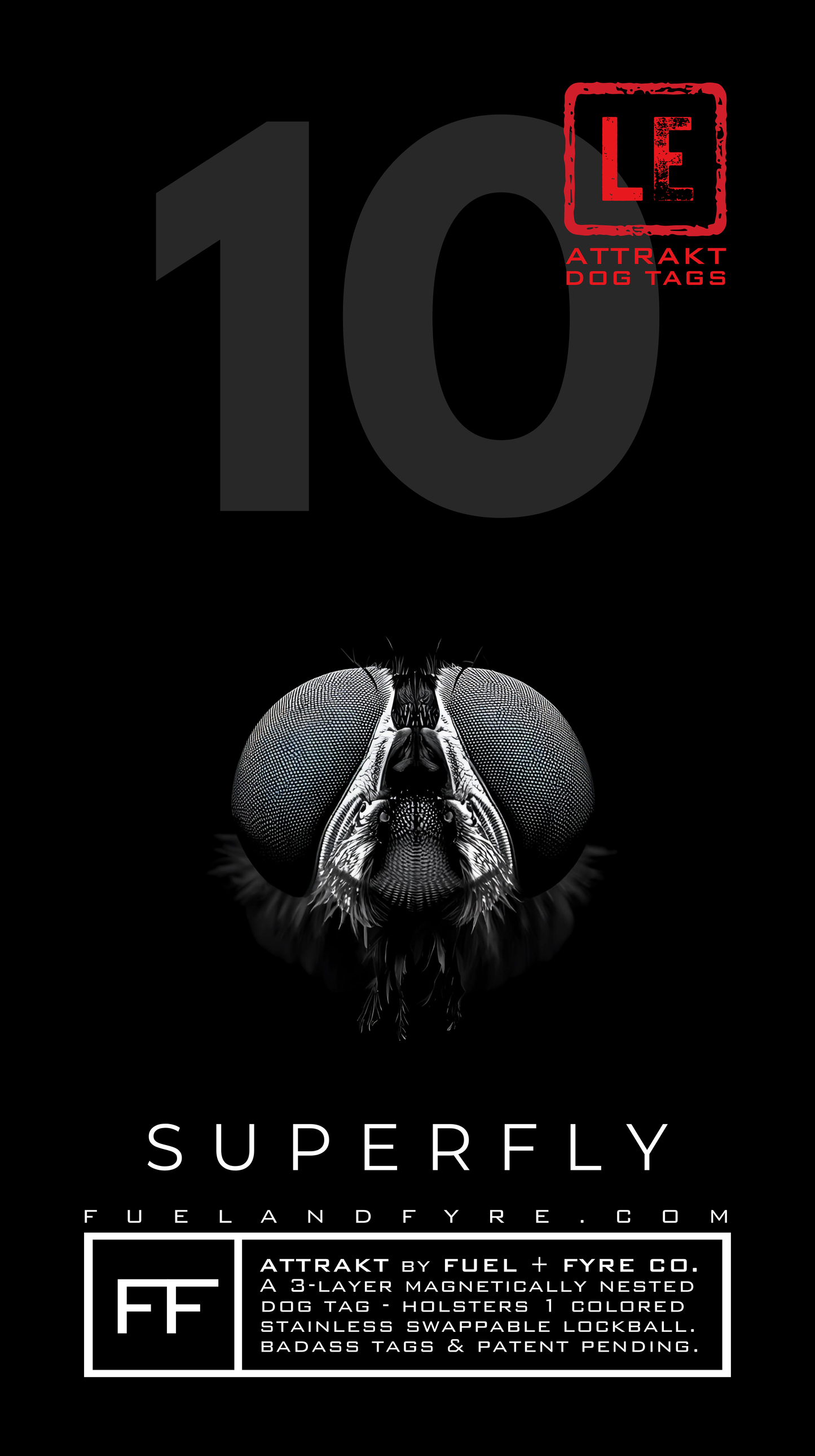 ATTRAKT LE | Magnetic Dog Tags | Superfly
