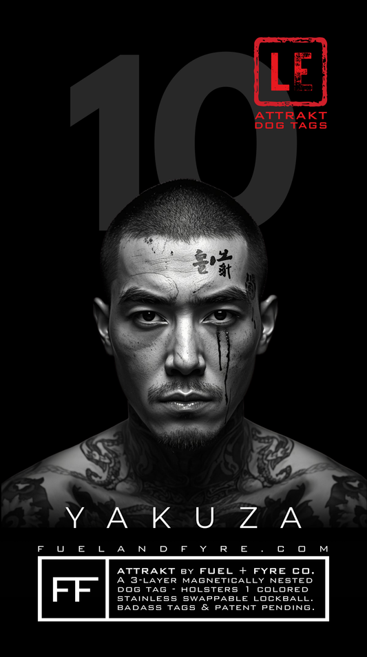 ATTRAKT LE | Magnetic Dog Tags | Yakuza