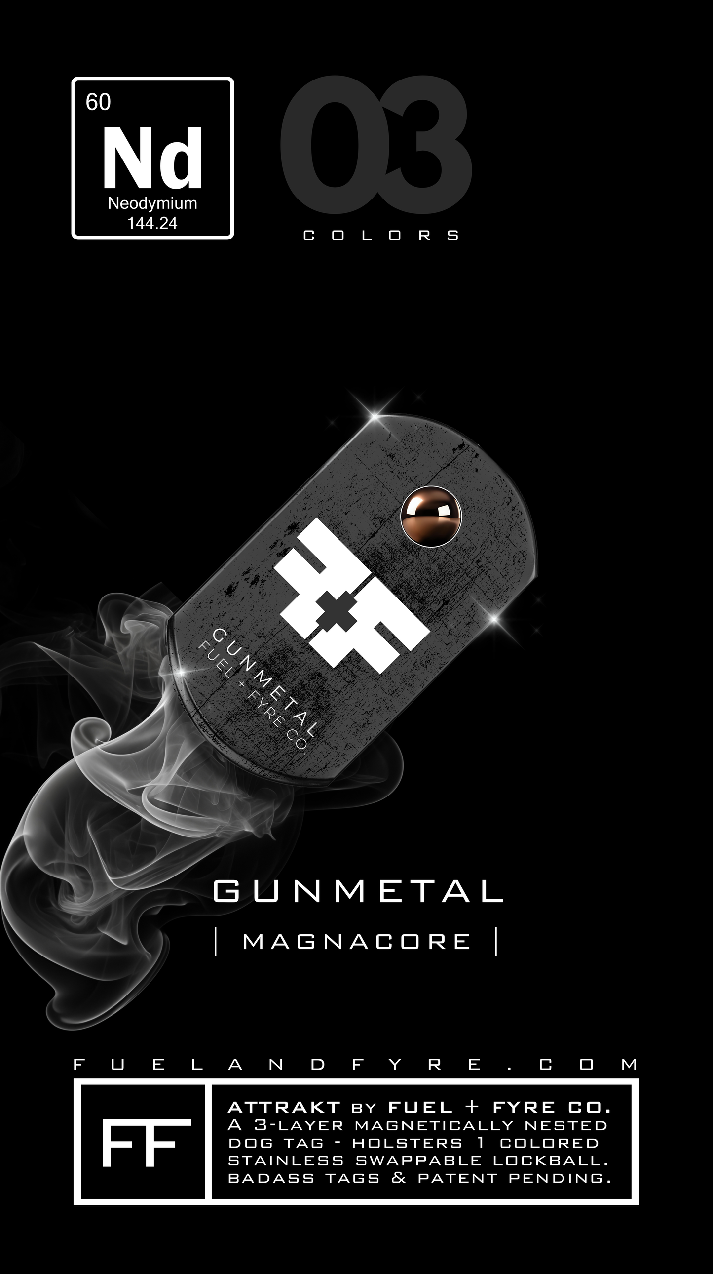Magnacore // Gunmetal