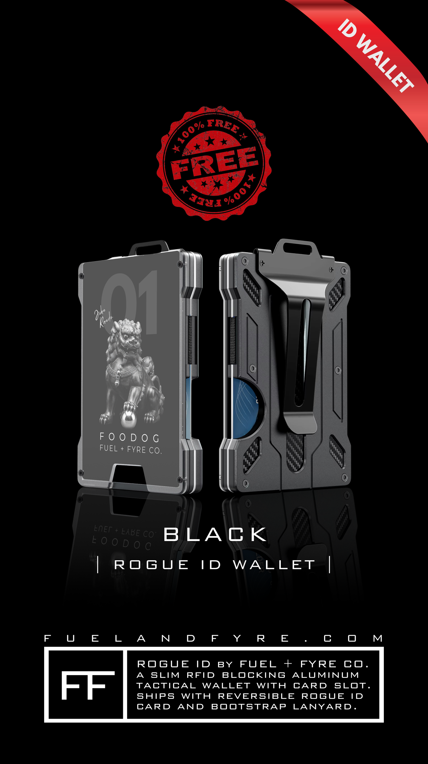 ATTRAKT LE | Magnetic Dog Tags | Foo Dog by John Rando | AH