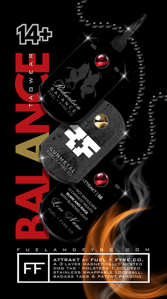 ATTRAKT SE | Magnetic Dog Tags | Balance
