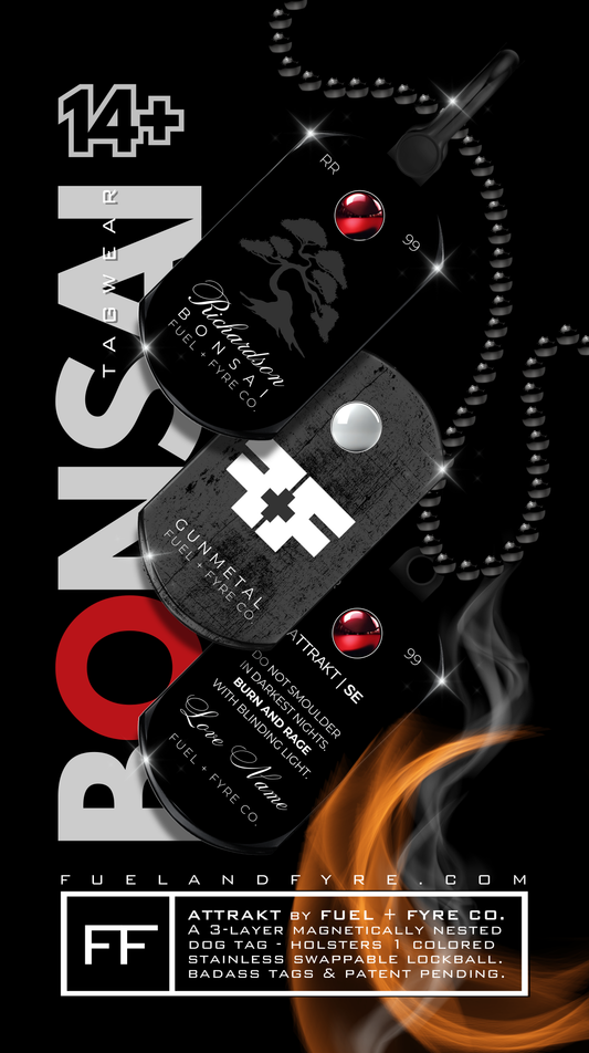 ATTRAKT SE | Magnetic Dog Tags | Bonsai