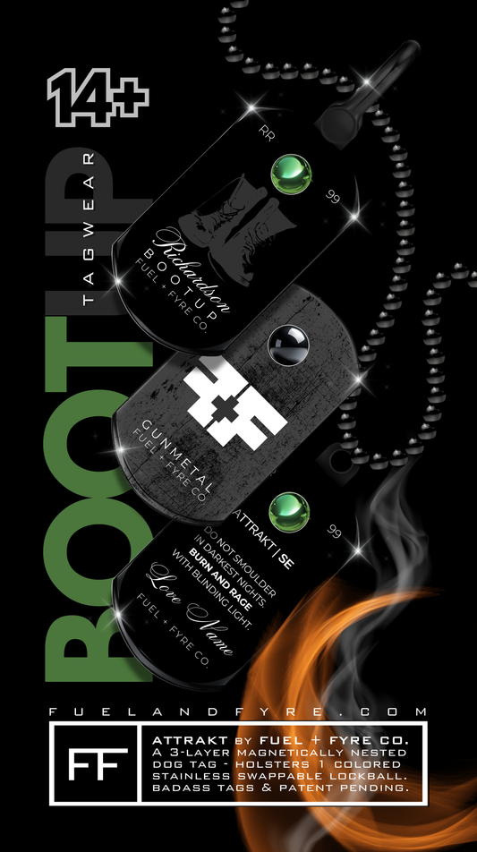 ATTRAKT SE | Magnetic Dog Tags | Boot Up