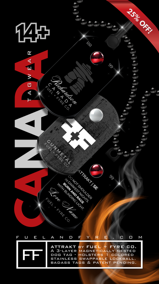 ATTRAKT SE | Magnetic Dog Tags | Canada