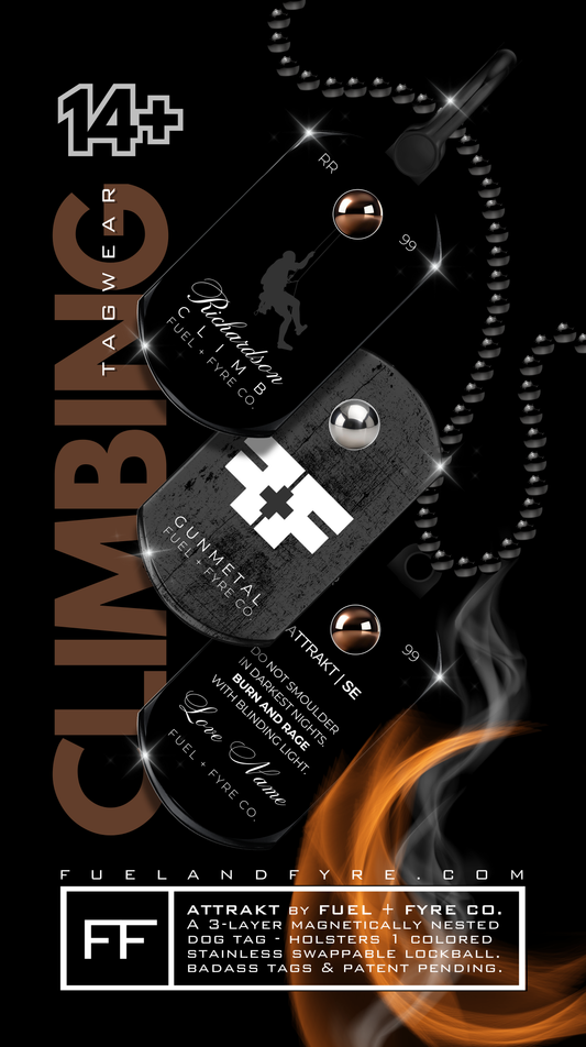 ATTRAKT SE | Magnetic Dog Tags | Climbing