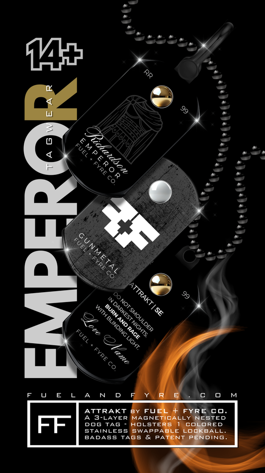 ATTRAKT SE | Magnetic Dog Tags | Emperor