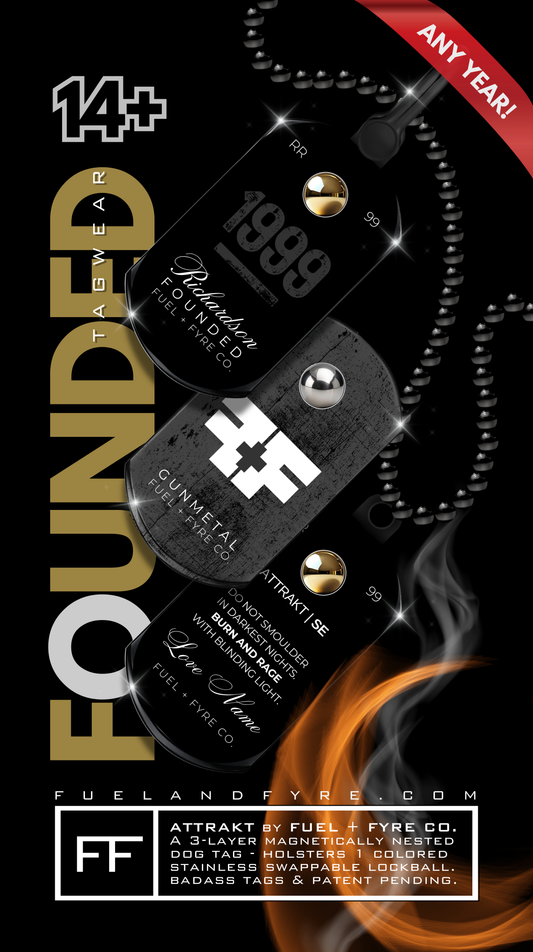 ATTRAKT SE | Magnetic Dog Tags | Founded