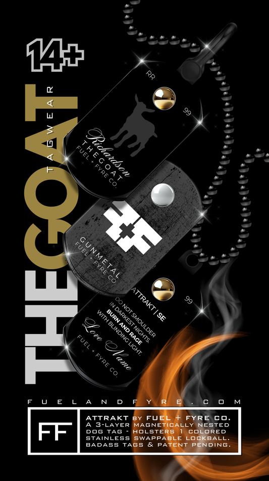 ATTRAKT SE | Magnetic Dog Tags | Goat
