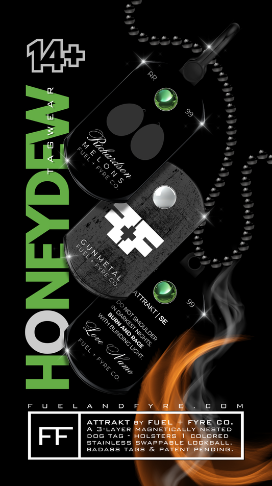 ATTRAKT SE | Magnetic Dog Tags | Honeydew