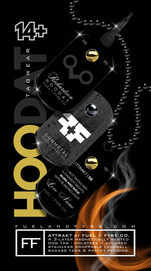 ATTRAKT SE | Magnetic Dog Tags | Hoodat