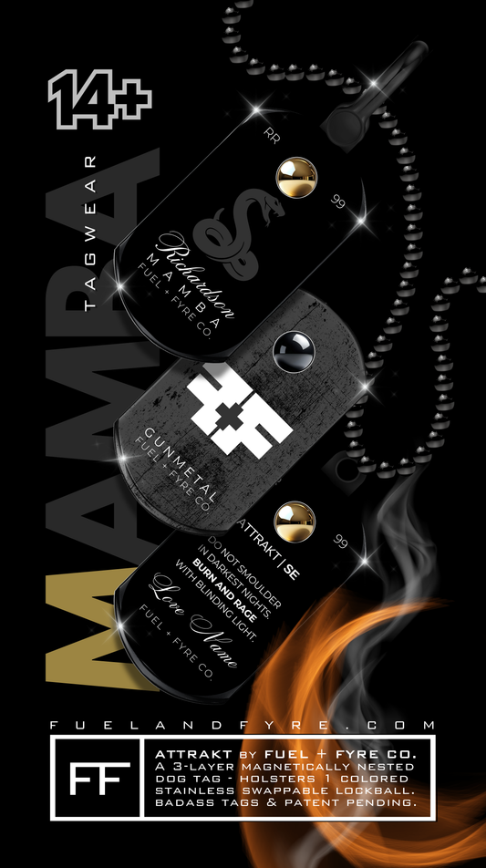 ATTRAKT SE | Magnetic Dog Tags | Mamba