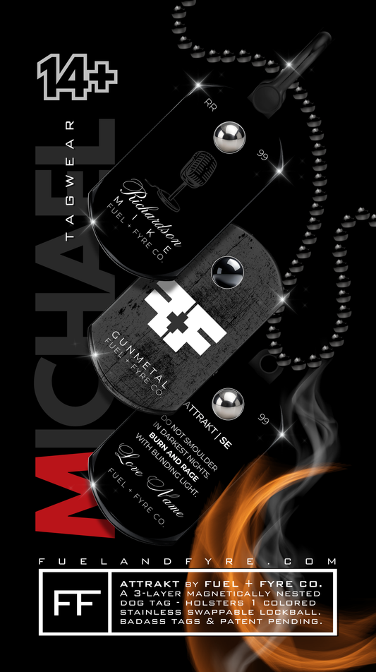 ATTRAKT SE | Magnetic Dog Tags | Michael