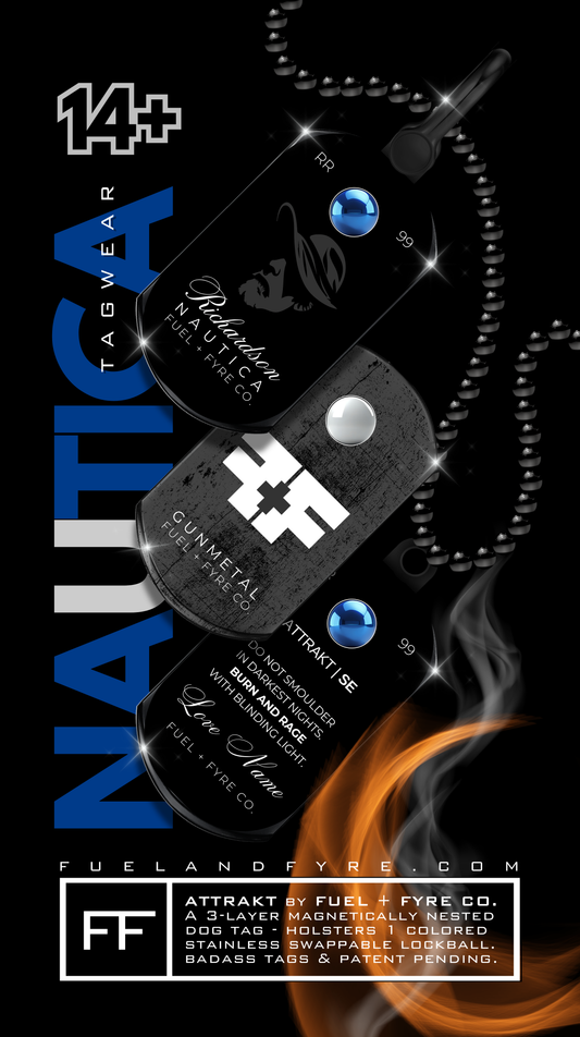 ATTRAKT SE | Magnetic Dog Tags | Nautica