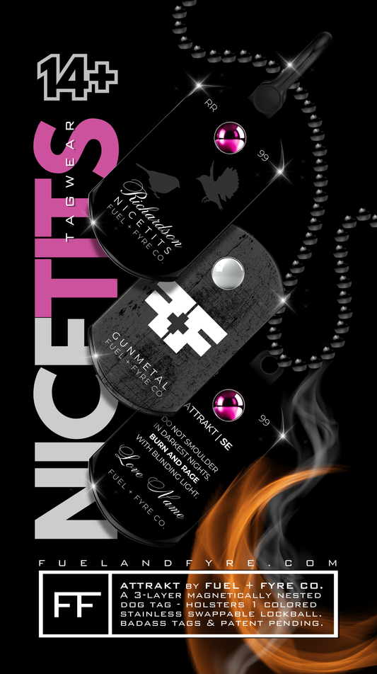 ATTRAKT SE | Magnetic Dog Tags | Nice Tits