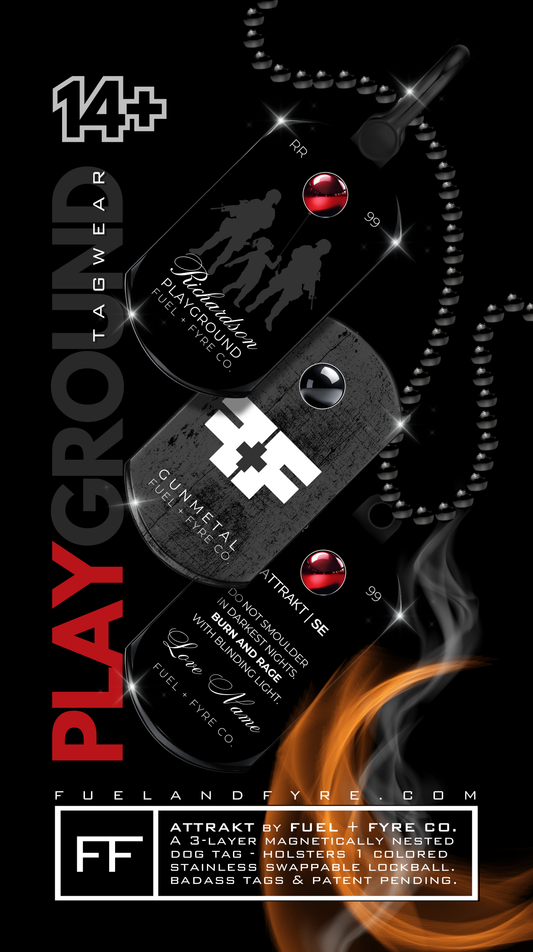 ATTRAKT SE | Magnetic Dog Tags | Playground