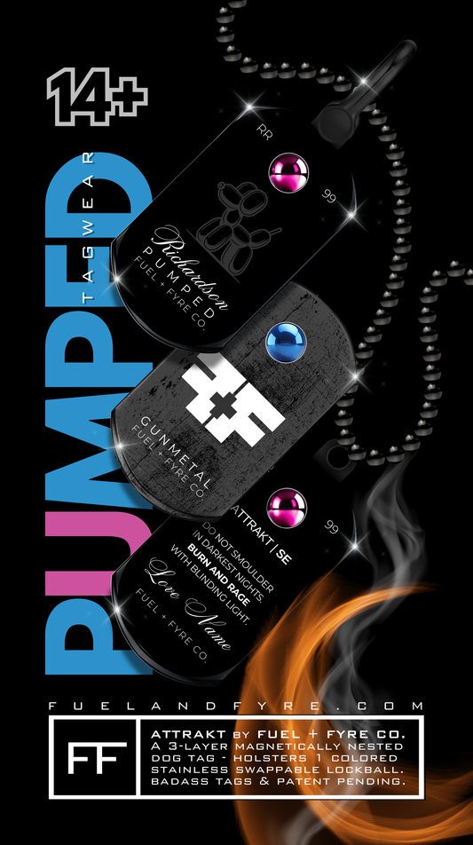 ATTRAKT SE | Magnetic Dog Tags | Pumped