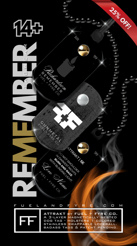 ATTRAKT SE | Magnetic Dog Tags | Remember