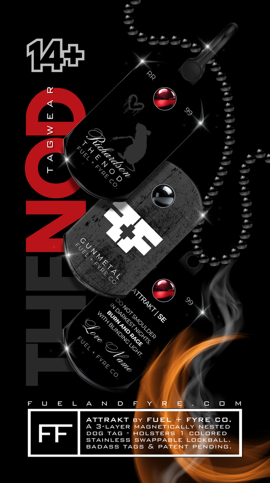 ATTRAKT SE | Magnetic Dog Tags | Nod