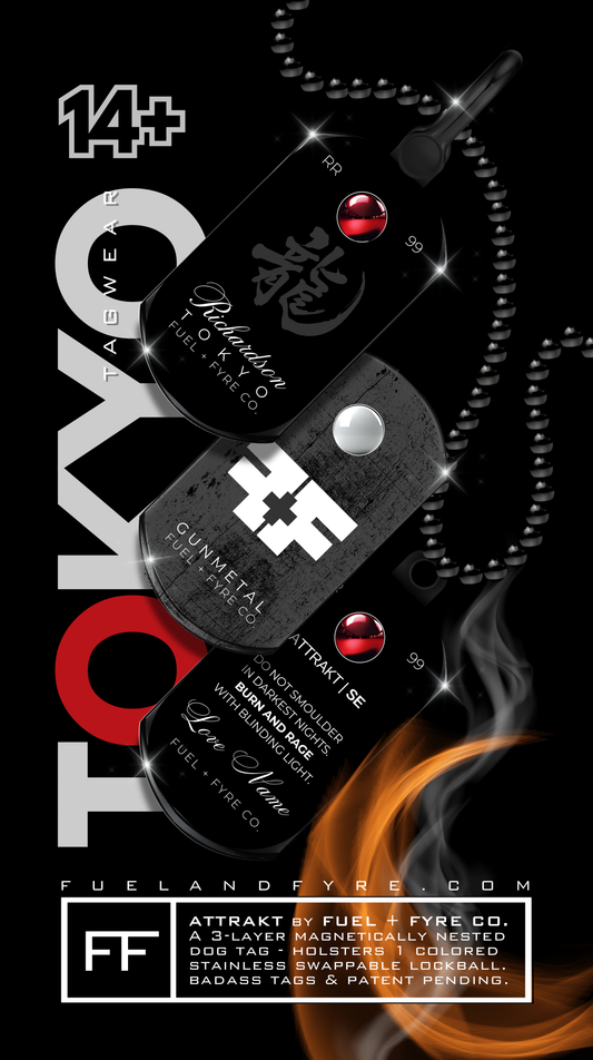 ATTRAKT SE | Magnetic Dog Tags | Tokyo