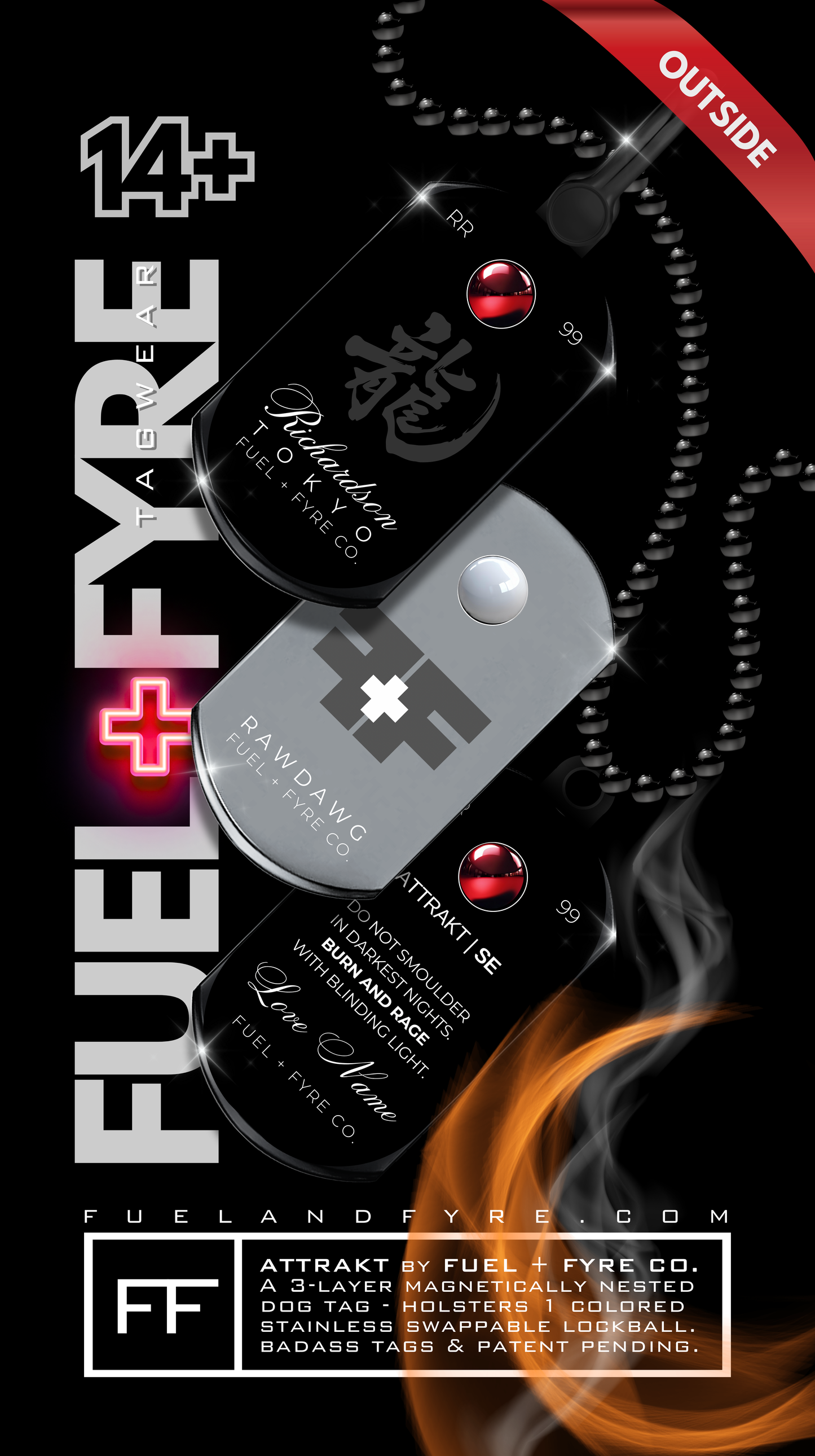 ATTRAKT SE | Magnetic Dog Tags | DaBunny