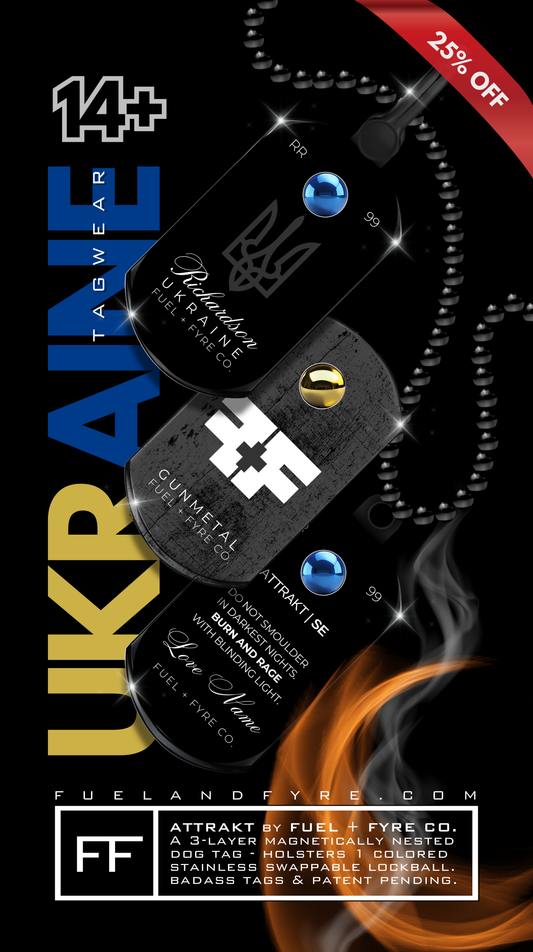 ATTRAKT SE | Magnetic Dog Tags | Ukraine