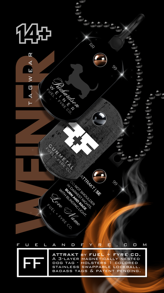 ATTRAKT SE | Magnetic Dog Tags | Weiner